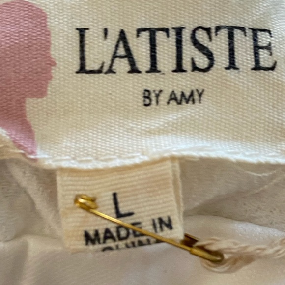 L’Atiste Open Back Fit And Flare Dress - Picture 5 of 5